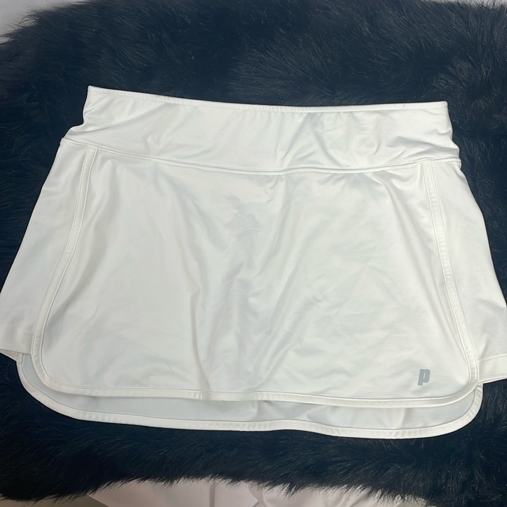 Prince White Skort